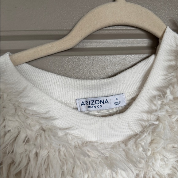 Arizona Cream Faux Fur Sweater - Picture 2 of 2
